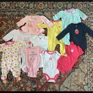 Baby girl bundle 3 months